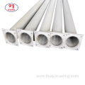 Heat resistant casting straight type radiant tube